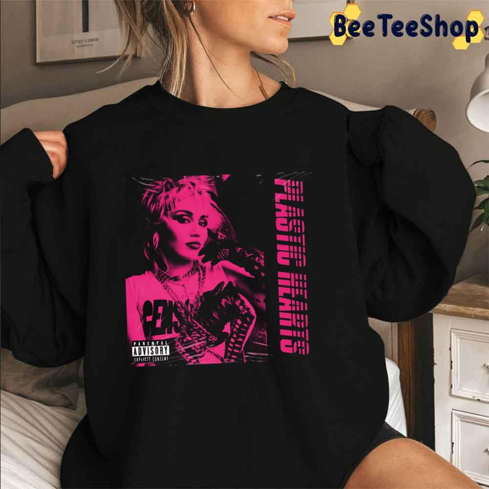 Pink Style Plastic Hearts Miley Unisex T-Shirt Pink Style Plastic Hearts Miley Unisex T-Shirt