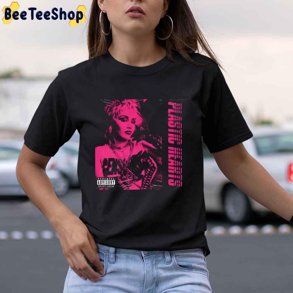 Pink Style Plastic Hearts Miley Unisex T-Shirt Pink Style Plastic Hearts Miley Unisex T-Shirt