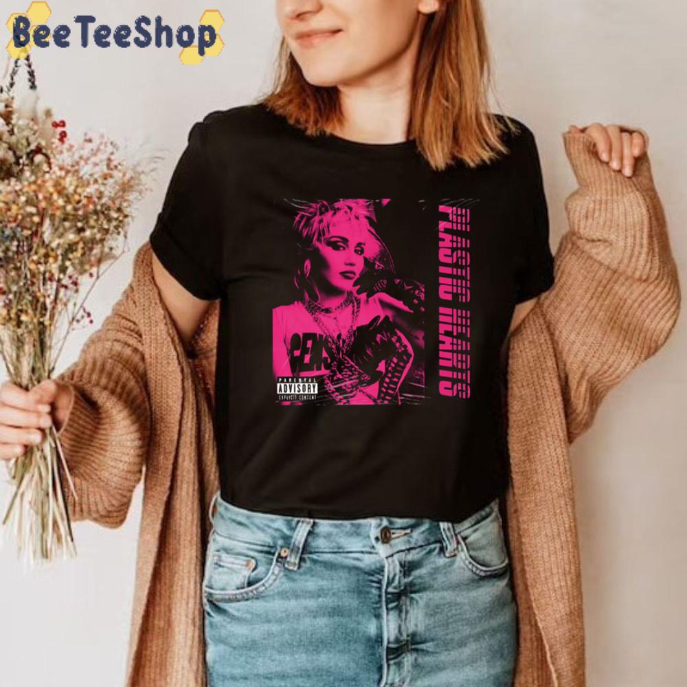 Pink Style Plastic Hearts Miley Unisex T-Shirt Pink Style Plastic Hearts Miley Unisex T-Shirt