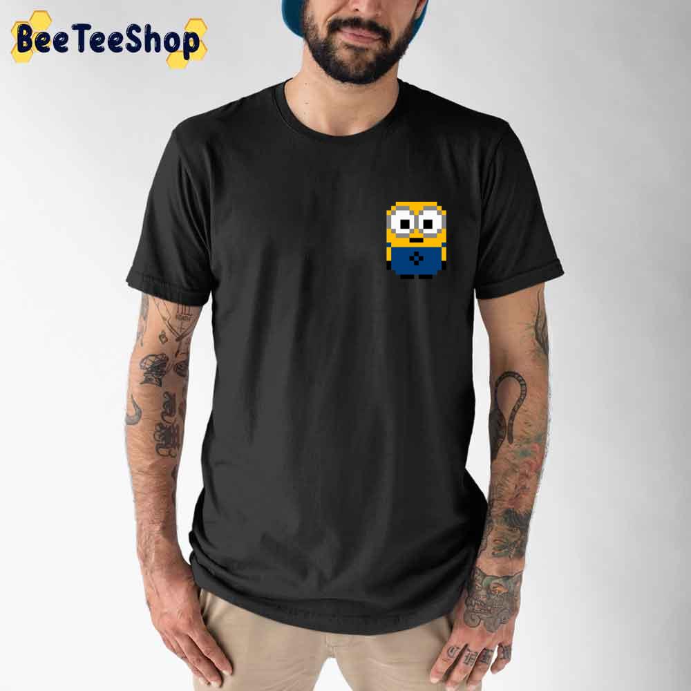 Pixel Art Minions Unisex T-Shirt Pixel Art Minions Unisex T-Shirt