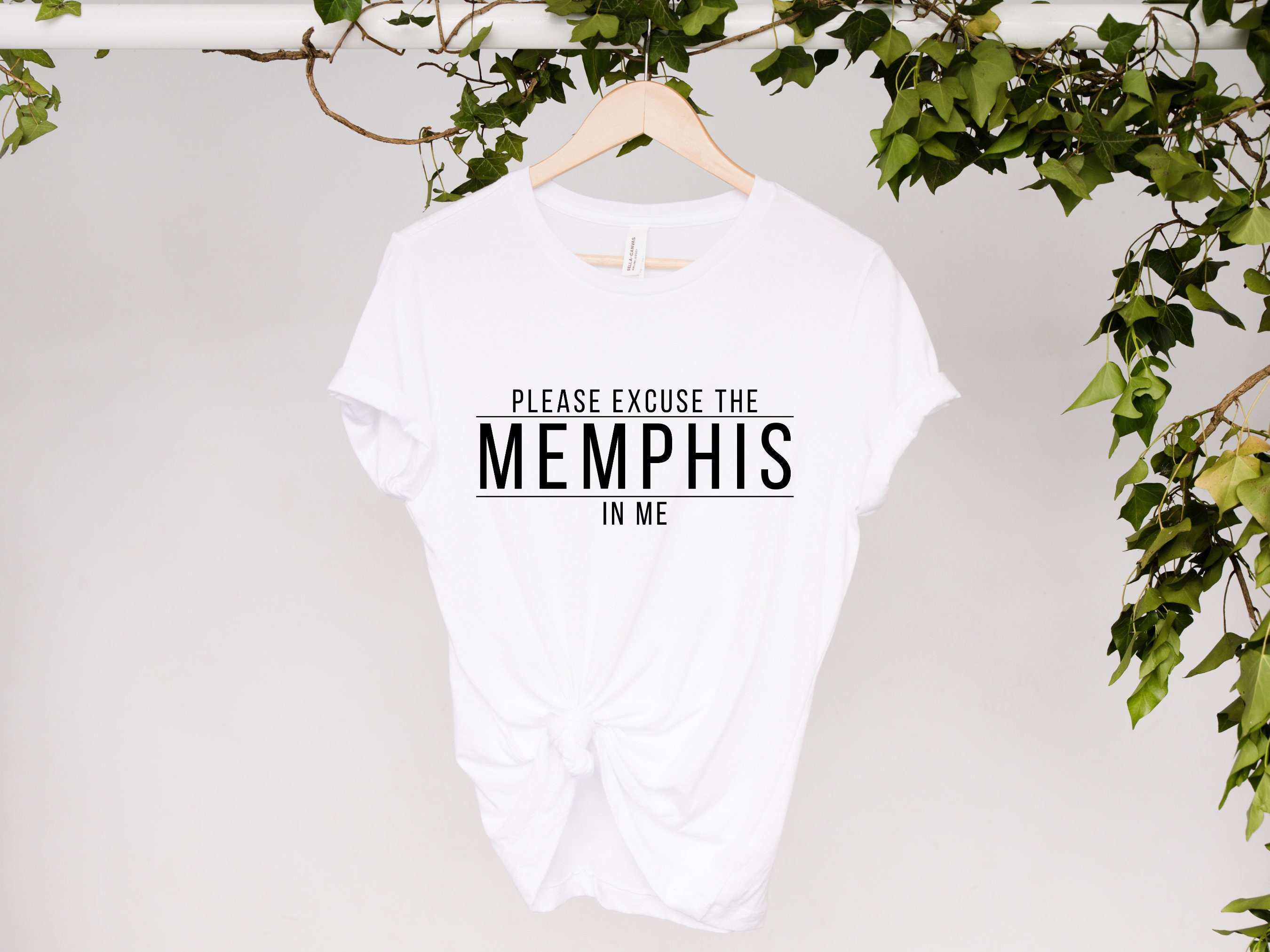 Please Excuse The Memphis In Me Unisex T-Shirt