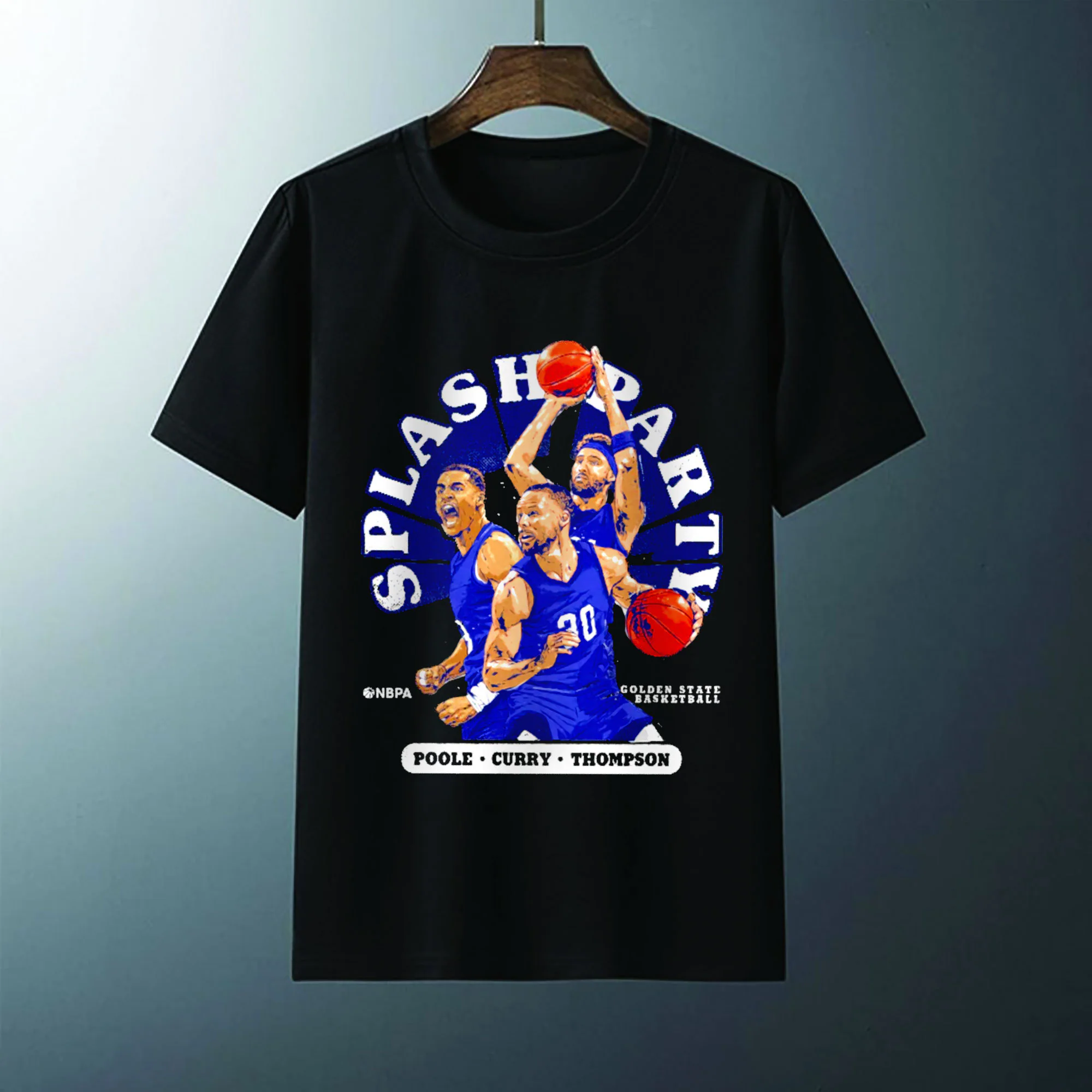 Poole Curry Thompson Splash Party Basketball Unisex Sweatshirt Poole Curry Thompson Splash Party Basketball Unisex Sweatshirt