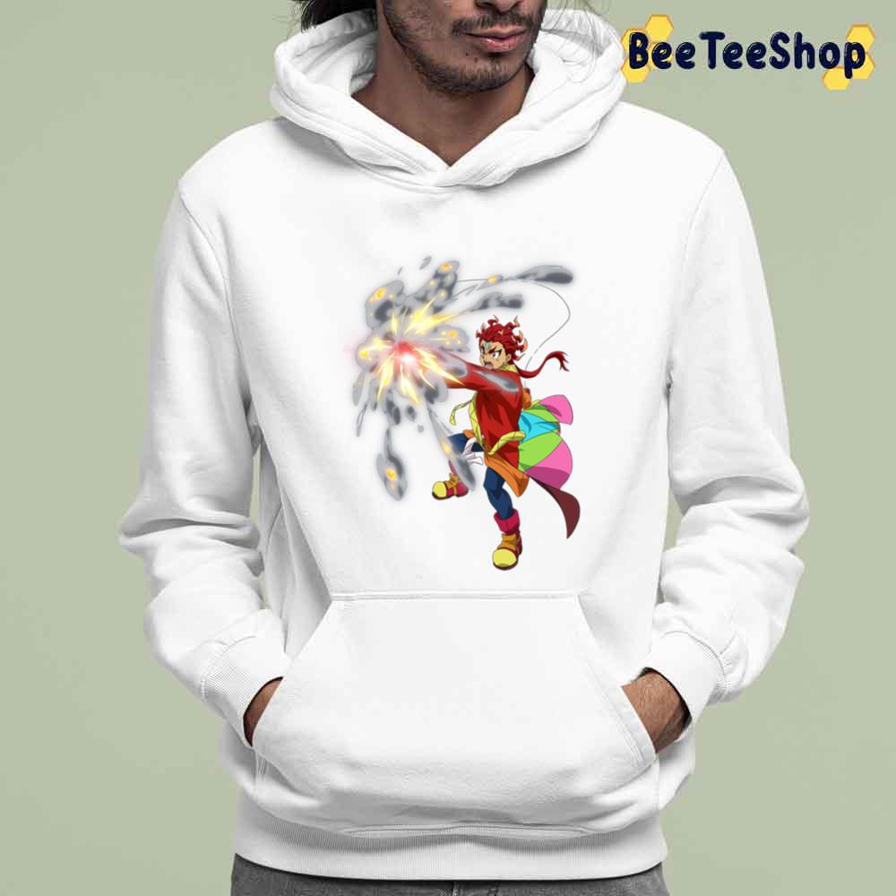 Rashad Goodman Beyblade Burst Dynamite Battle Quad Drive Unisex T-Shirt Rashad Goodman Beyblade Burst Dynamite Battle Quad Drive Unisex T-Shirt