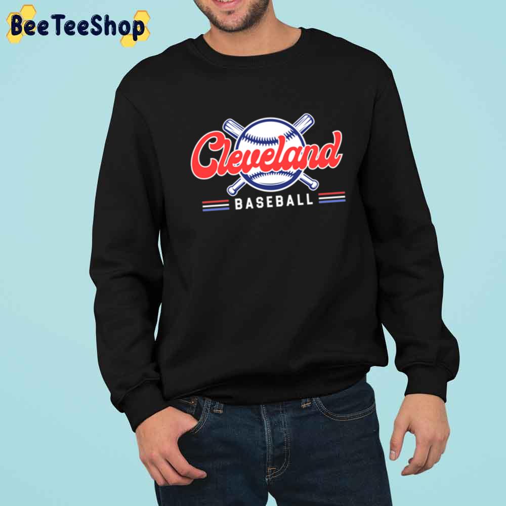 Red And Blue Cleveland Baseball Unisex T-Shirt Red And Blue Cleveland Baseball Unisex T-Shirt