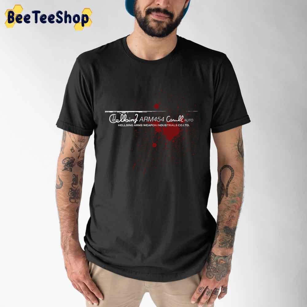 Red Blood Hellsing Arms Weapon Industrials Unisex T-Shirt Red Blood Hellsing Arms Weapon Industrials Unisex T-Shirt