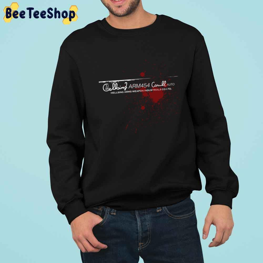 Red Blood Hellsing Arms Weapon Industrials Unisex T-Shirt Red Blood Hellsing Arms Weapon Industrials Unisex T-Shirt
