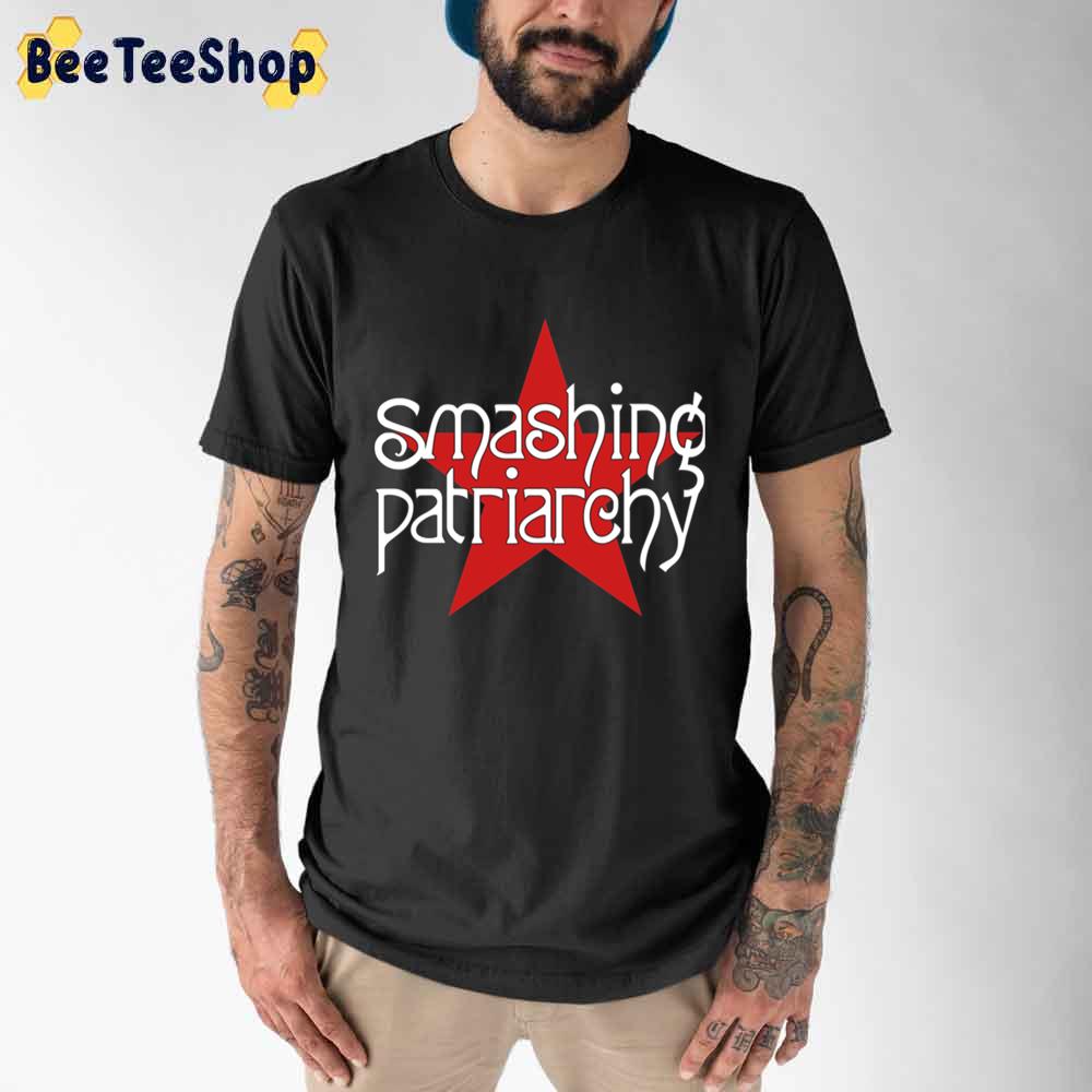 Red Star Smashing Patriarchy Not Pumpkins Unisex T-Shirt Red Star Smashing Patriarchy Not Pumpkins Unisex T-Shirt