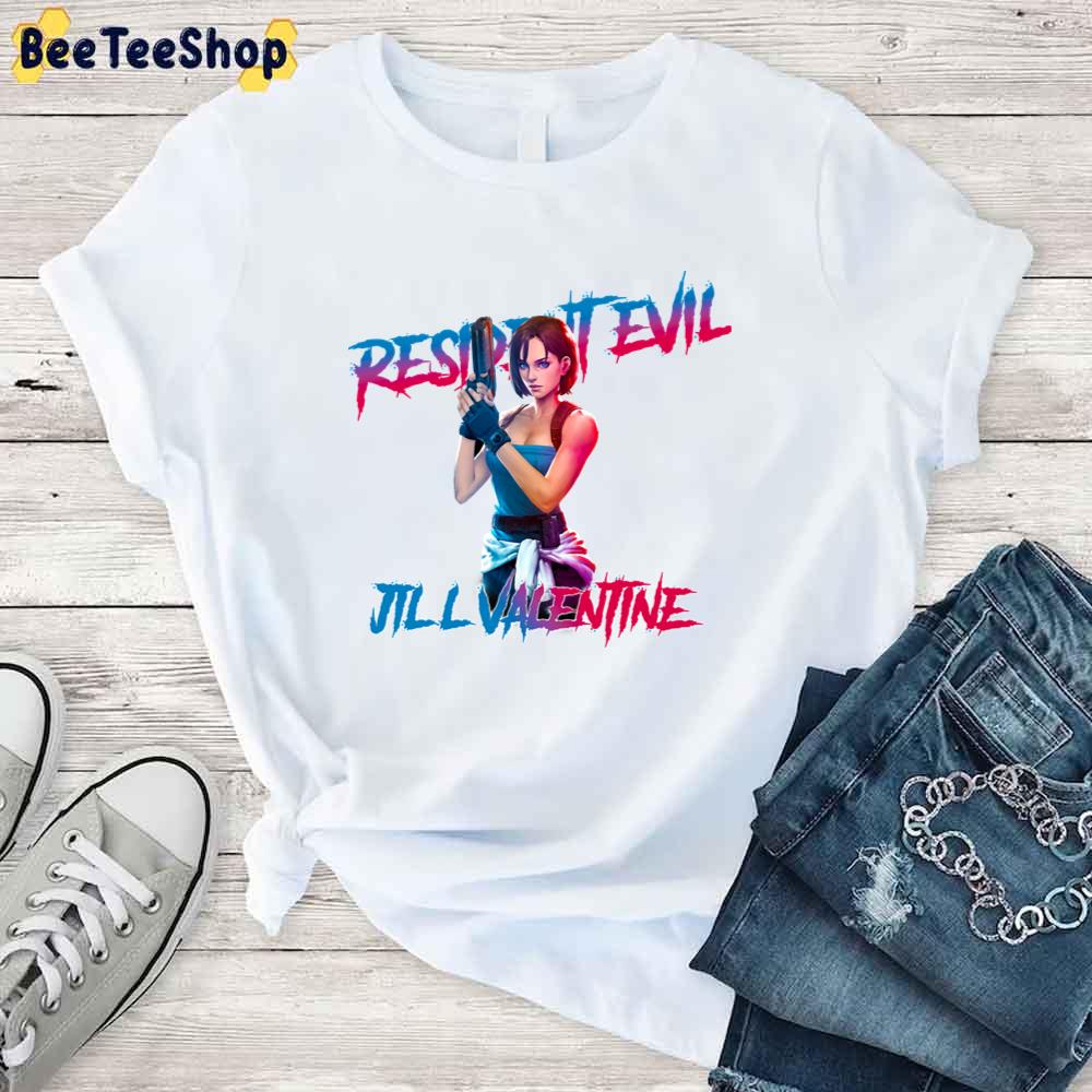 Resident Evil Jill Valentine Unisex T-Shirt Resident Evil Jill Valentine Unisex T-Shirt