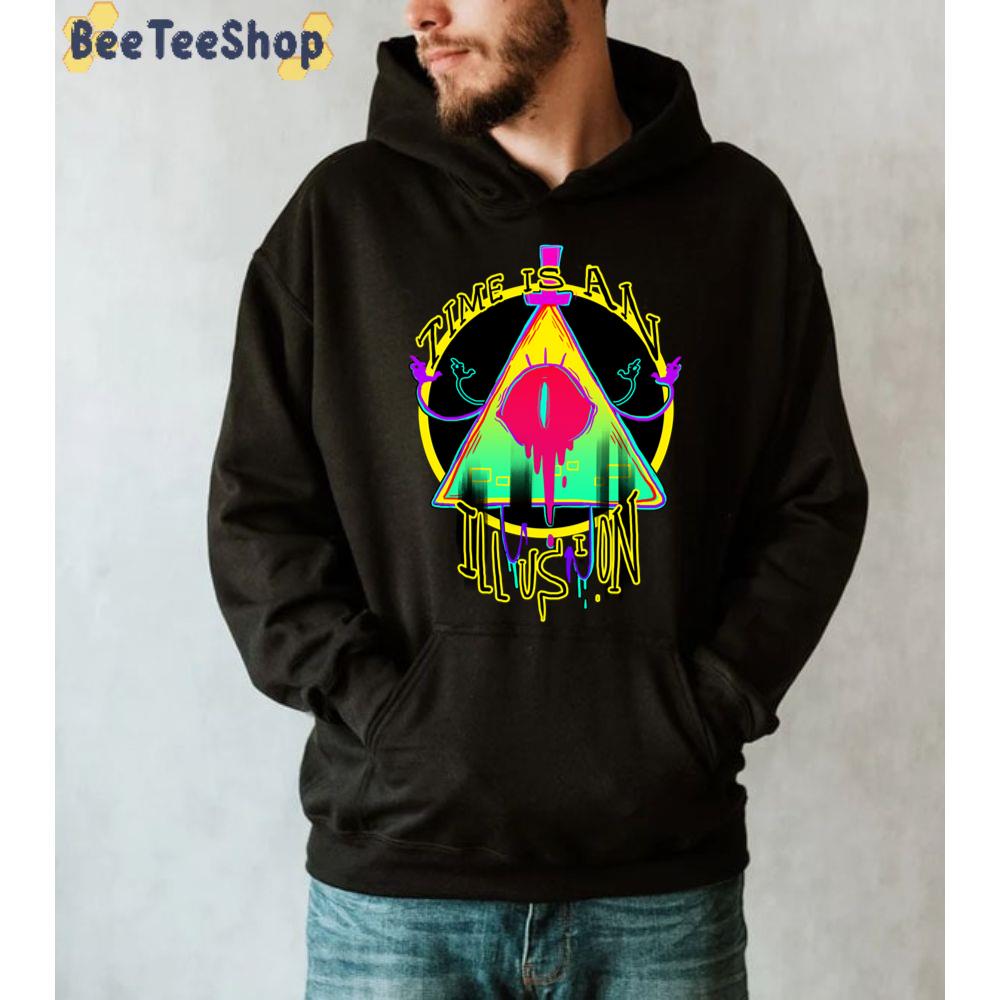 Retro Art Time Is An Illusion Unisex T-Shirt Retro Art Time Is An Illusion Unisex T-Shirt
