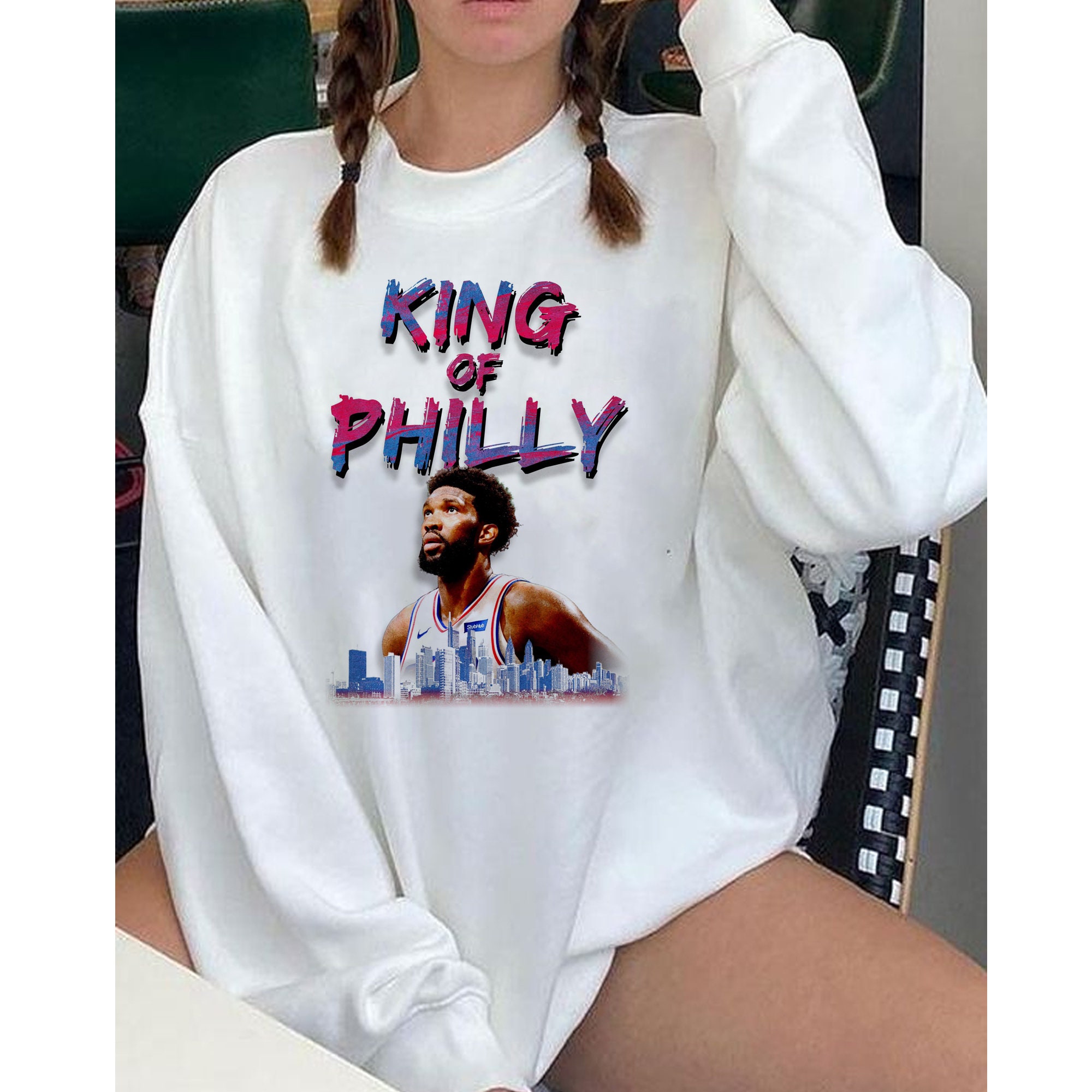 Retro Joel Embiid King Of Philly Philadelphia 76ers Sixers Basketball Unisex T-Shirt Retro Joel Embiid King Of Philly Philadelphia 76ers Sixers Basketball Unisex T-Shirt