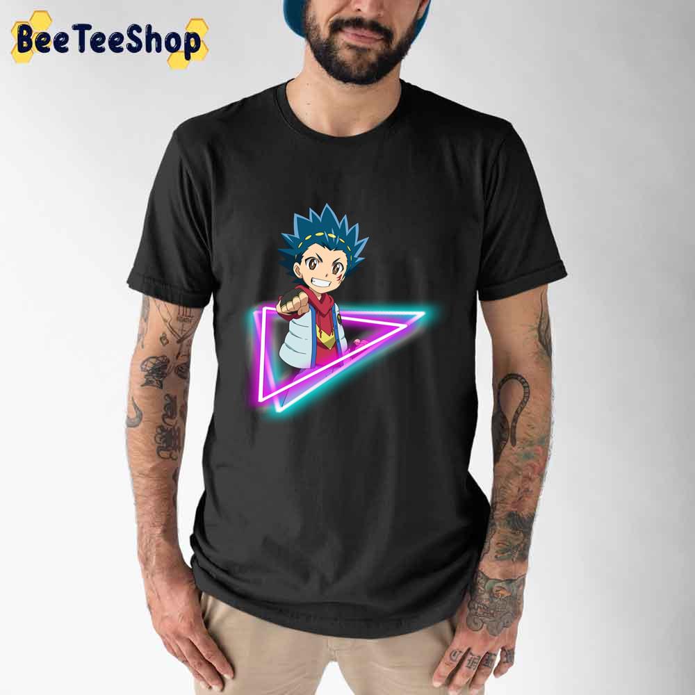 Retro Neon Style Beyblade Unisex T-Shirt Retro Neon Style Beyblade Unisex T-Shirt