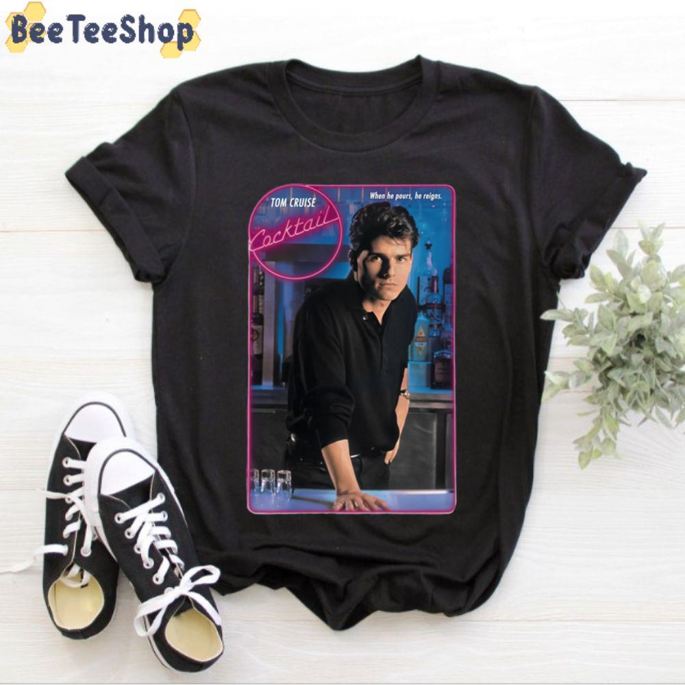 Retro Tom Cruise Cocktail Unisex T-Shirt Retro Tom Cruise Cocktail Unisex T-Shirt