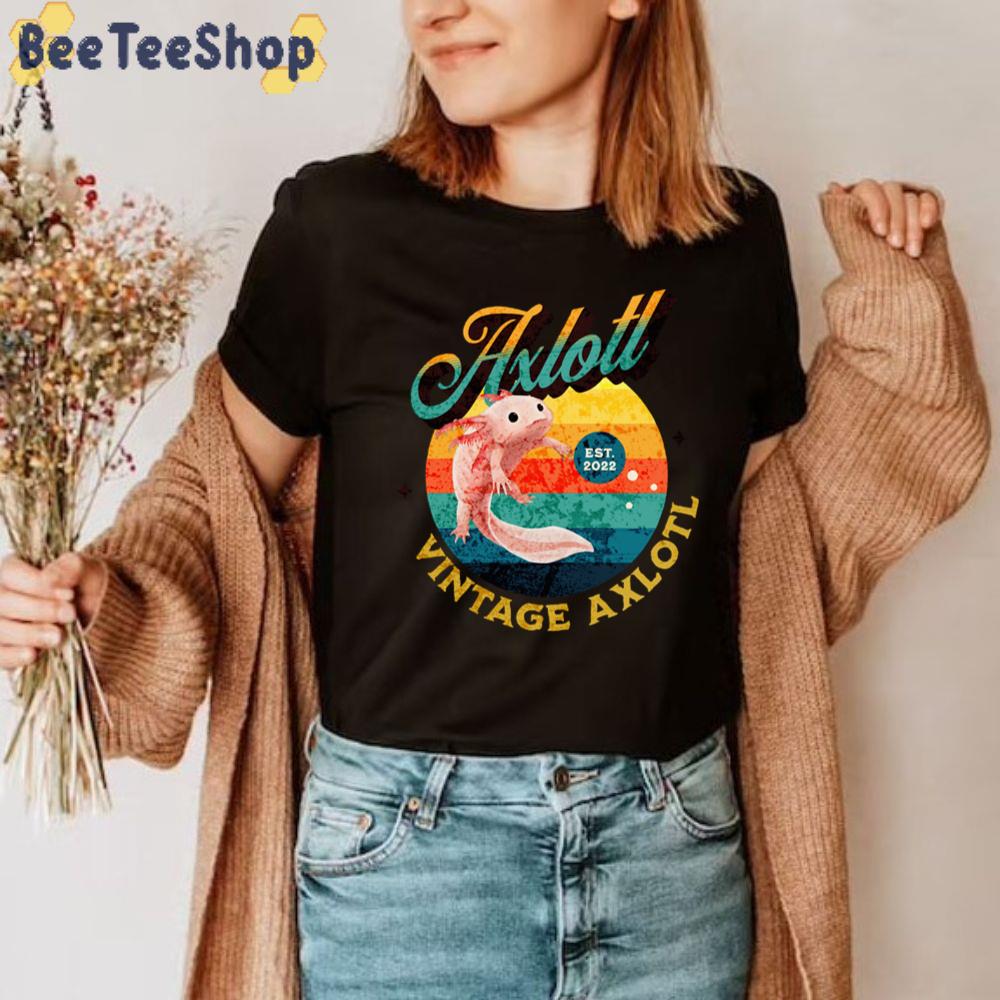 Retro Vintage Axolotl Unisex T-Shirt Retro Vintage Axolotl Unisex T-Shirt