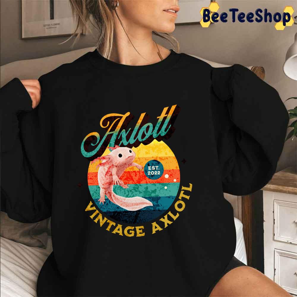 Retro Vintage Axolotl Unisex T-Shirt Retro Vintage Axolotl Unisex T-Shirt