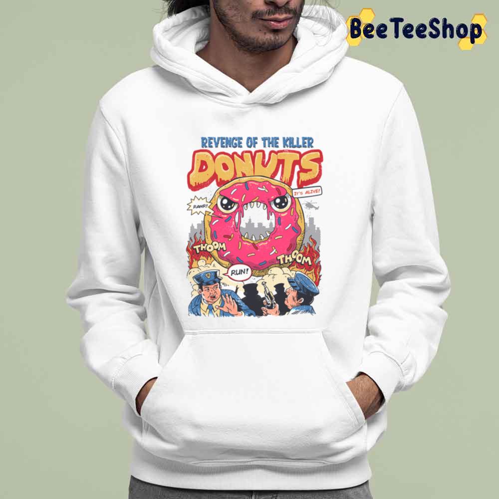 Revenge Of The Killer Donuts Unisex T-Shirt Revenge Of The Killer Donuts Unisex T-Shirt