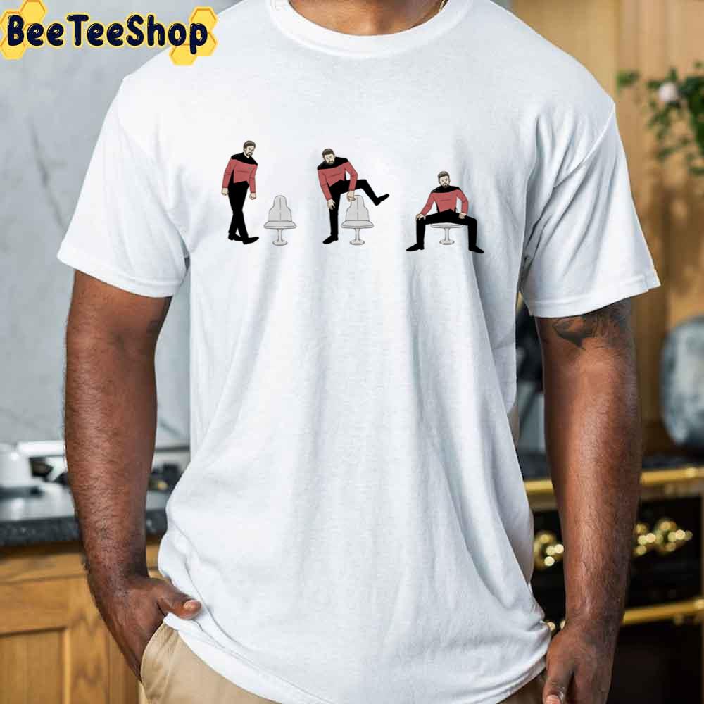 Riker Sitting Unisex T-Shirt Riker Sitting Unisex T-Shirt