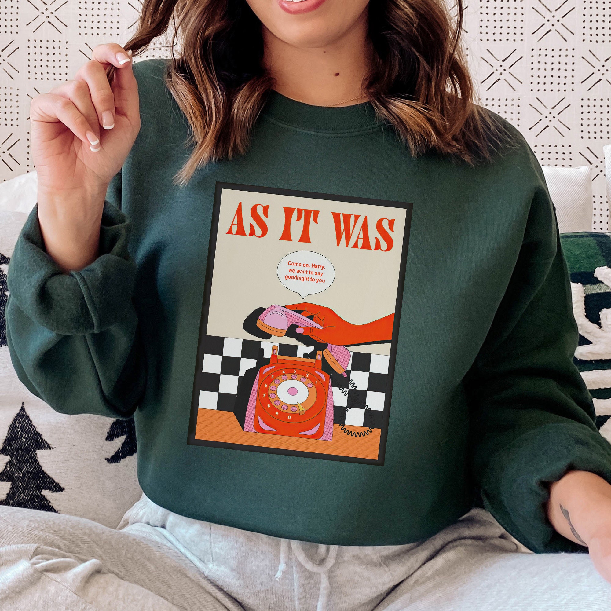 Ring Ring Come On Harry We Want To Say Goodnight To You As It Was Harry's House Unisex T-Shirt Ring Ring Come On Harry We Want To Say Goodnight To You As It Was Harry's House Unisex T-Shirt