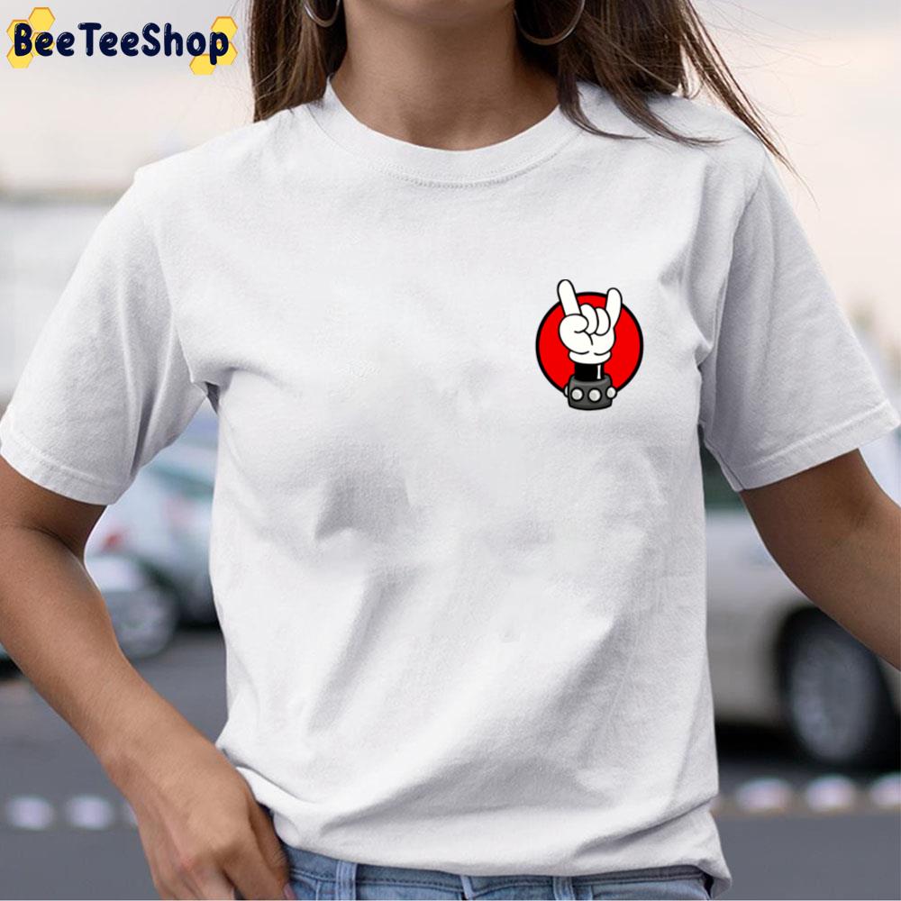 Rock On Mickey Style Unisex T-Shirt Rock On Mickey Style Unisex T-Shirt