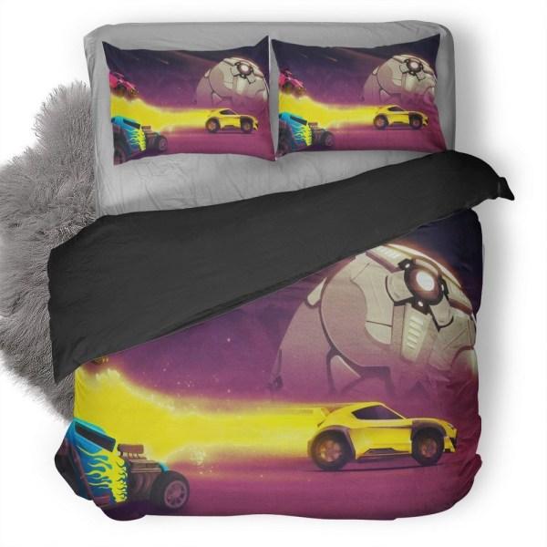 Rocket League Vinyl Gate Out Bedding Set Rocket League Vinyl Gate Out Bedding Set