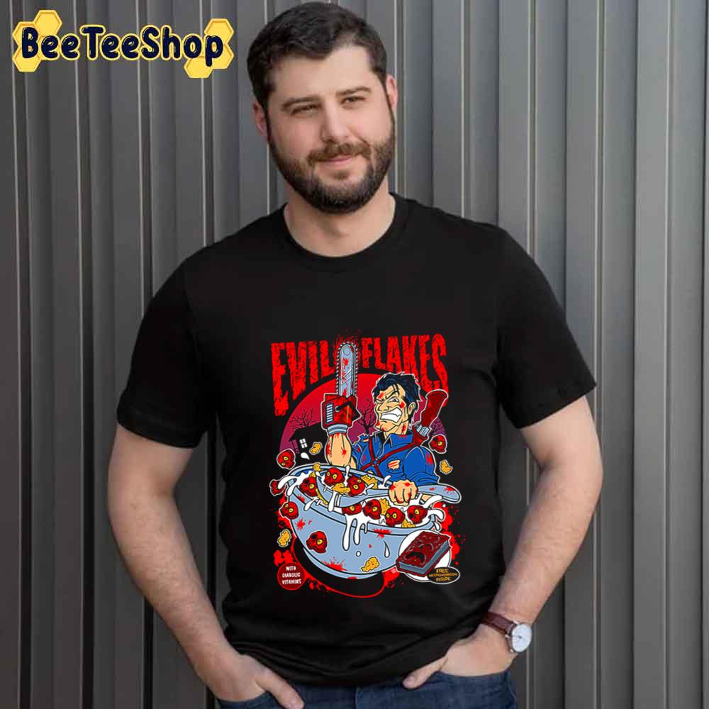 Scary Evil Flakes Unisex T-Shirt Scary Evil Flakes Unisex T-Shirt