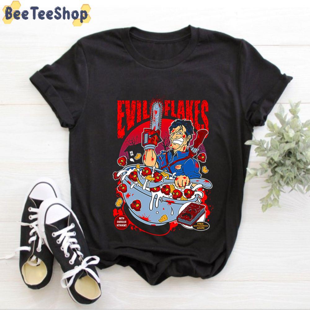 Scary Evil Flakes Unisex T-Shirt Scary Evil Flakes Unisex T-Shirt