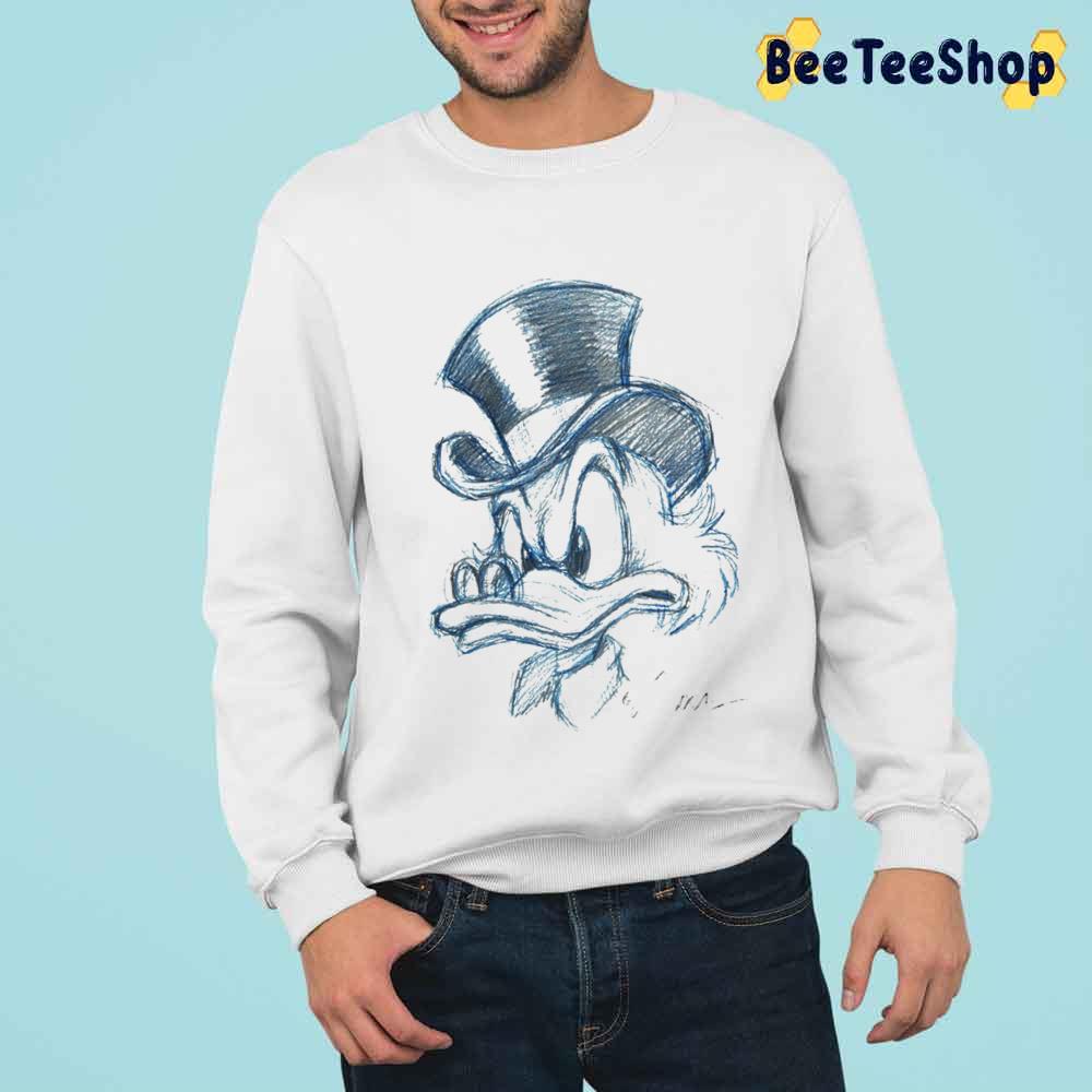 Scrooge Mcduck Scribble Unisex T-Shirt Scrooge Mcduck Scribble Unisex T-Shirt