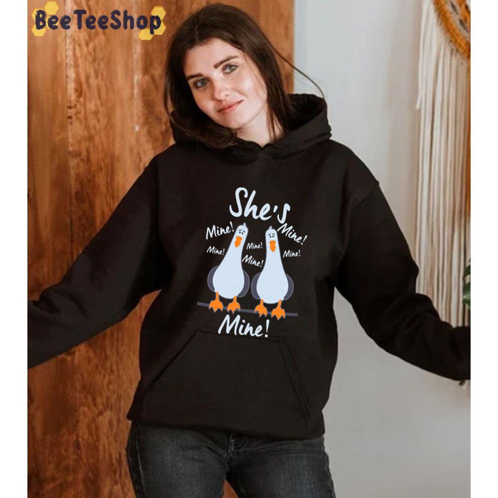 She's Mine Mine Mine Finding Nemo Unisex T-Shirt She's Mine Mine Mine Finding Nemo Unisex T-Shirt