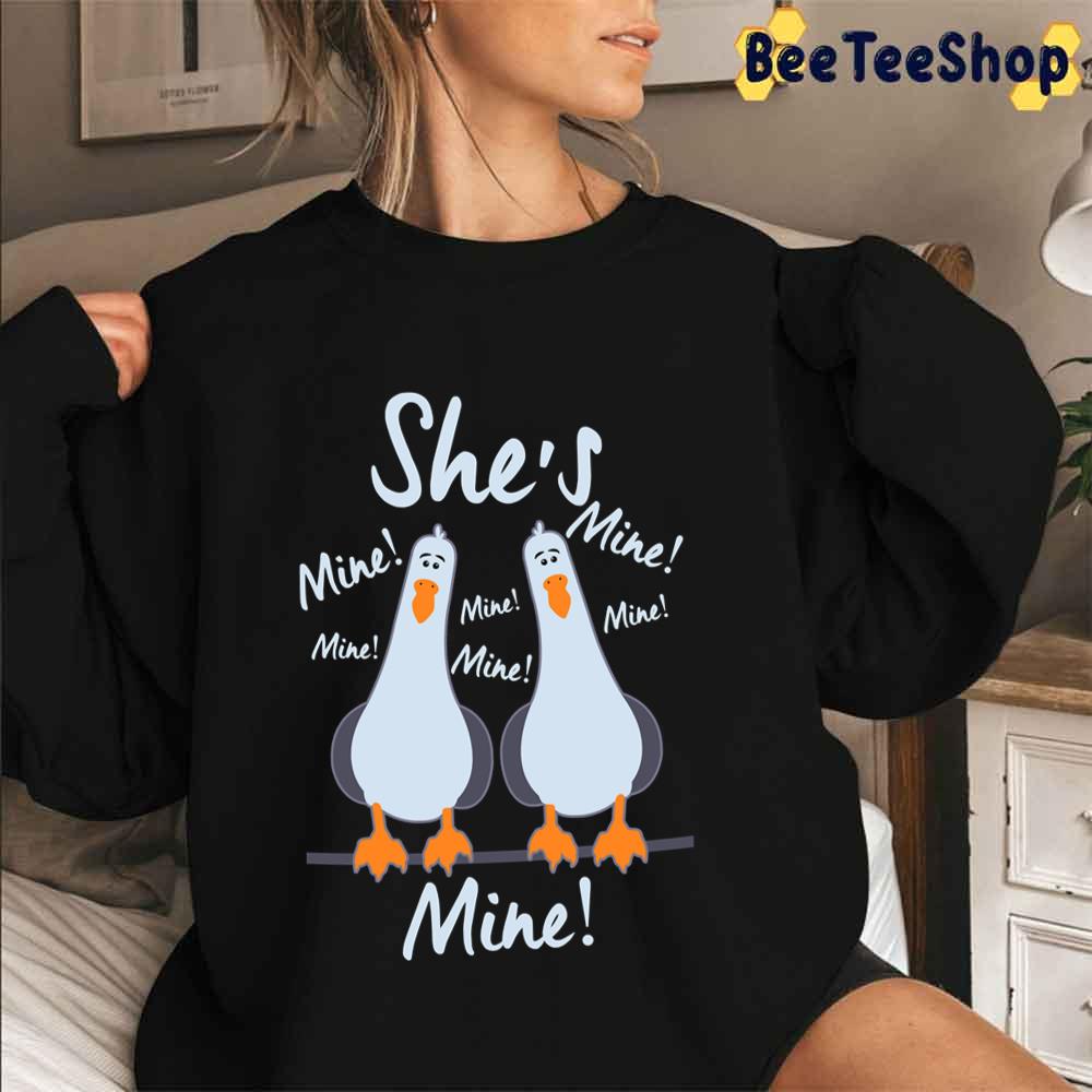 She's Mine Mine Mine Finding Nemo Unisex T-Shirt She's Mine Mine Mine Finding Nemo Unisex T-Shirt