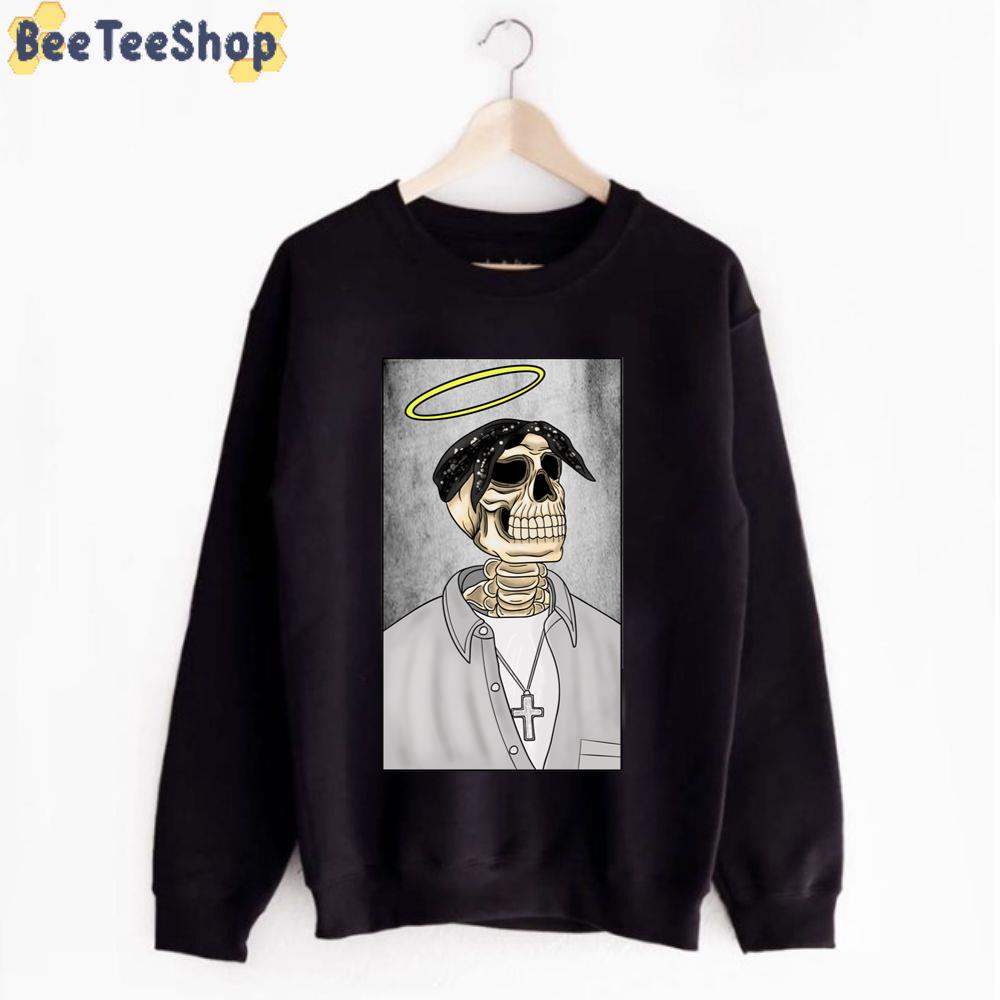 Skeleton Tupac Rapper Unisex T-Shirt Skeleton Tupac Rapper Unisex T-Shirt