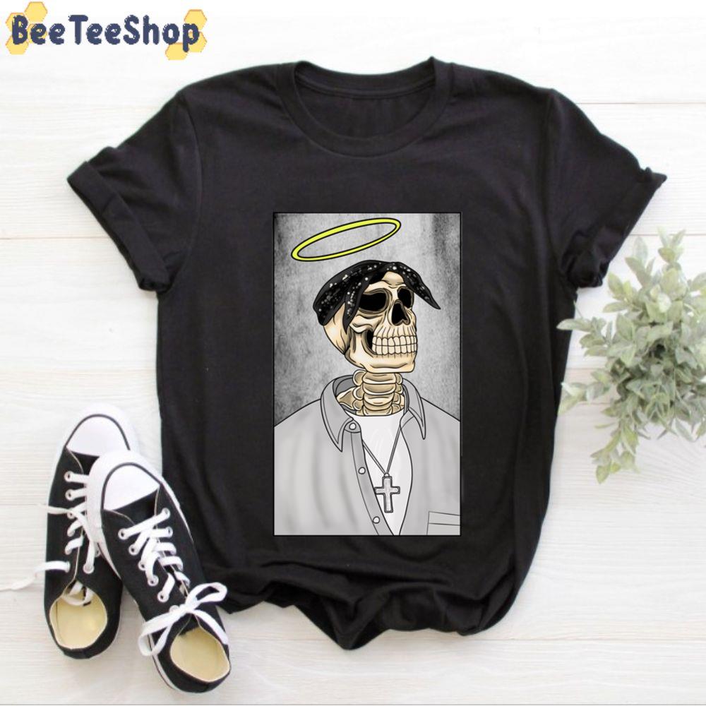 Skeleton Tupac Rapper Unisex T-Shirt Skeleton Tupac Rapper Unisex T-Shirt