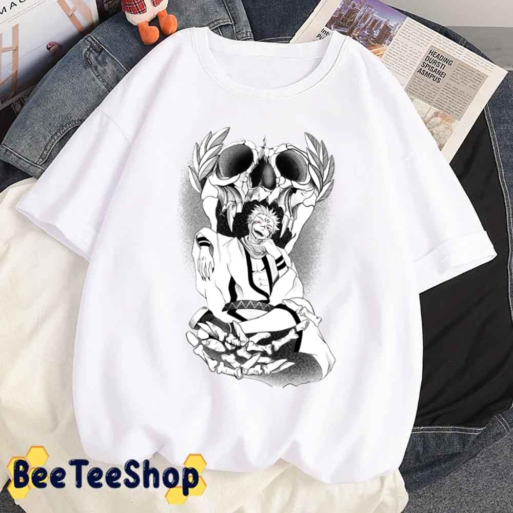 Skull Behind Sukuna Unisex T-Shirt Skull Behind Sukuna Unisex T-Shirt