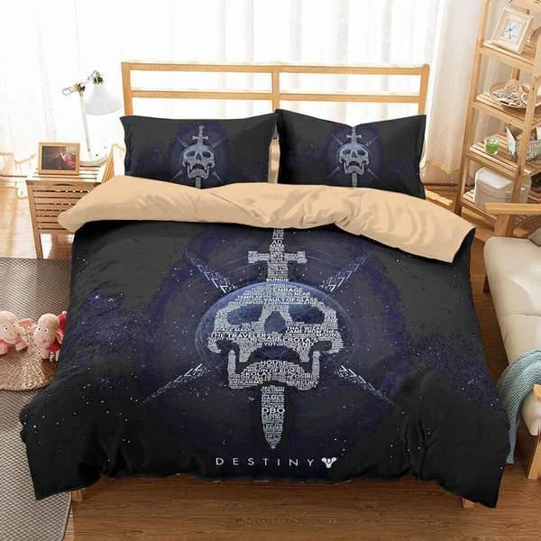 Skull Destiny Bedding Set Skull Destiny Bedding Set