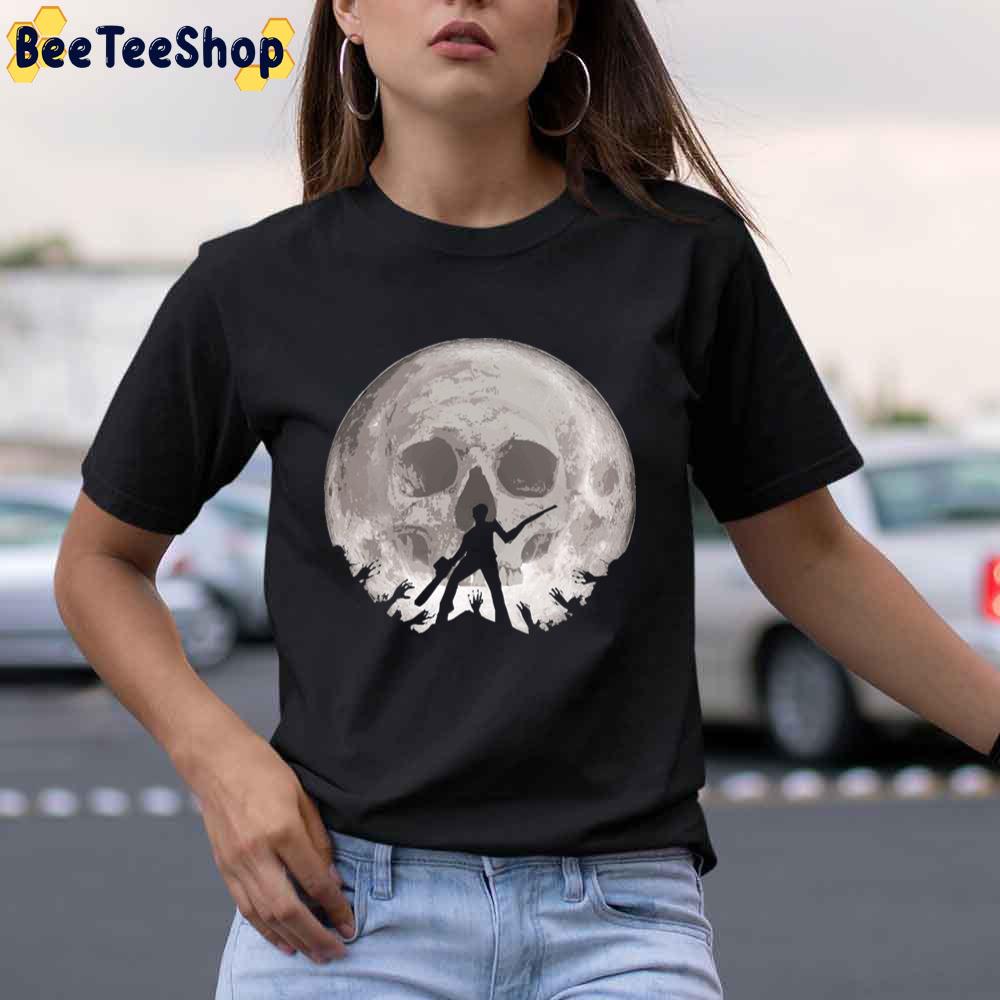 Skull Moon Ash Vs The Evil Dead Unisex T-Shirt Skull Moon Ash Vs The Evil Dead Unisex T-Shirt