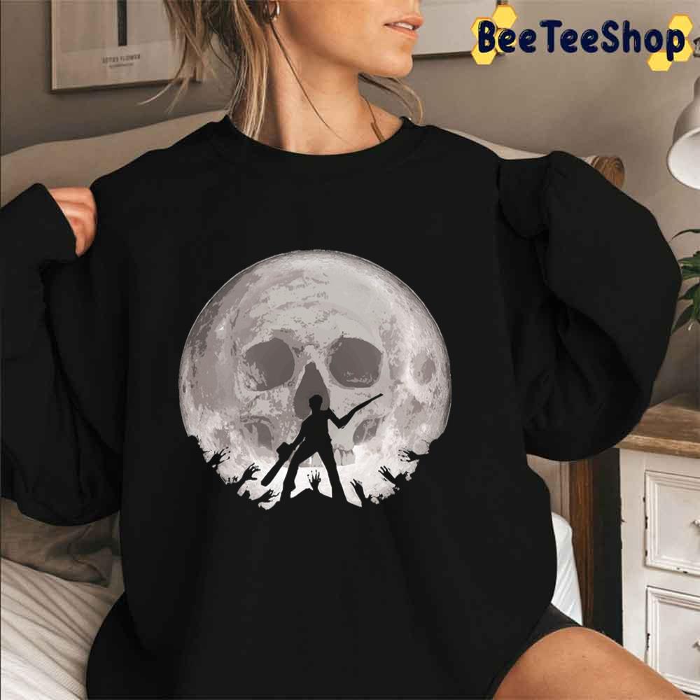 Skull Moon Ash Vs The Evil Dead Unisex T-Shirt Skull Moon Ash Vs The Evil Dead Unisex T-Shirt