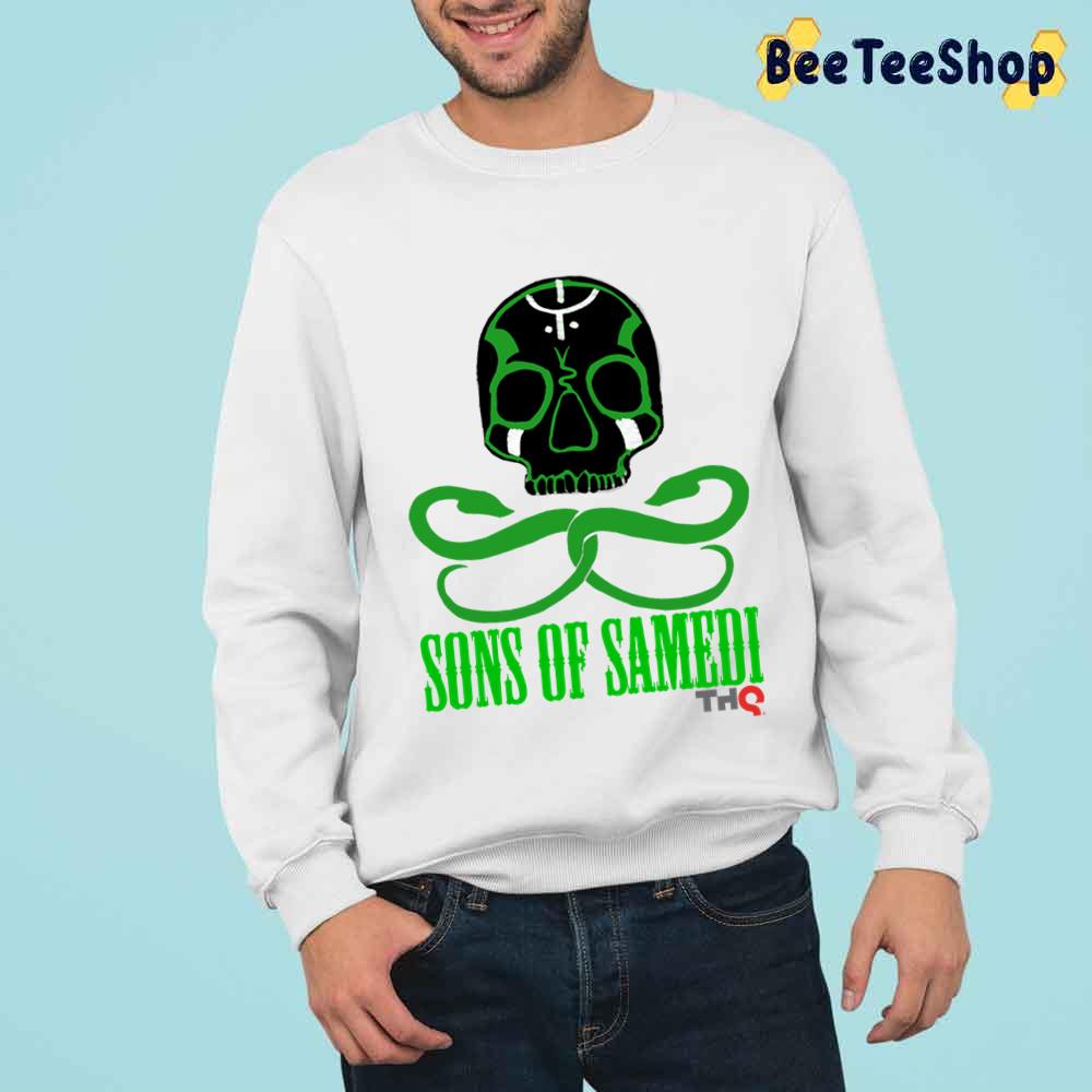 Sons Os Samedi Green Skull Art Unisex T-Shirt Sons Os Samedi Green Skull Art Unisex T-Shirt