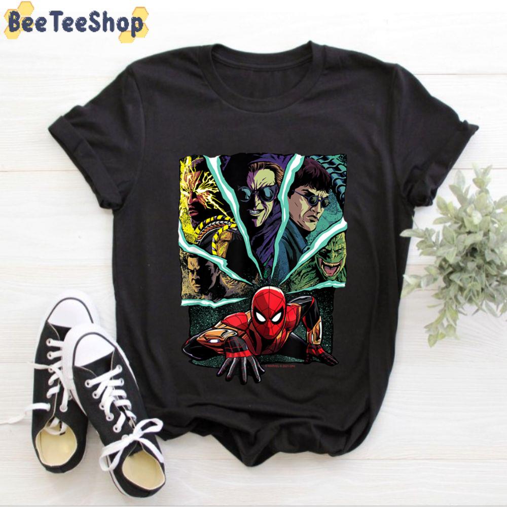 Spider Man And Foes Unisex T-Shirt Spider Man And Foes Unisex T-Shirt