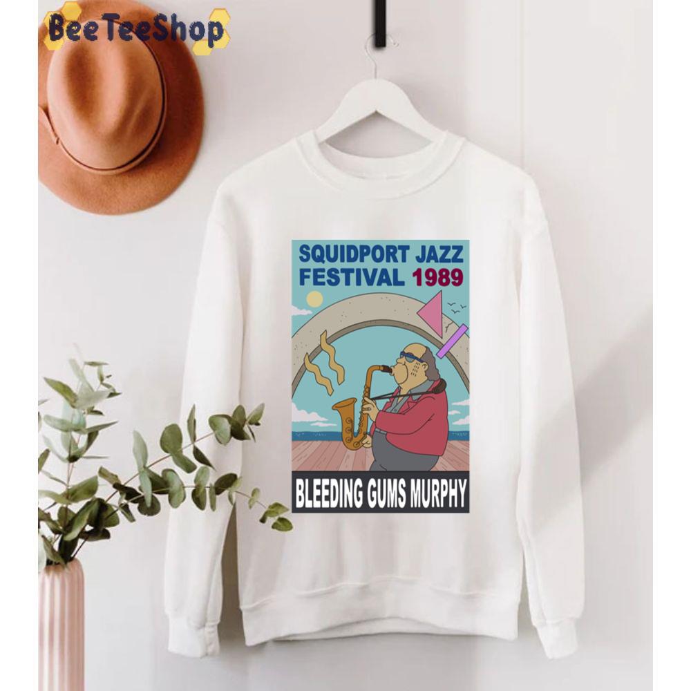 Squidport Jazz Festival 1989 Bleeding Gums Murphy Unisex T-Shirt Squidport Jazz Festival 1989 Bleeding Gums Murphy Unisex T-Shirt