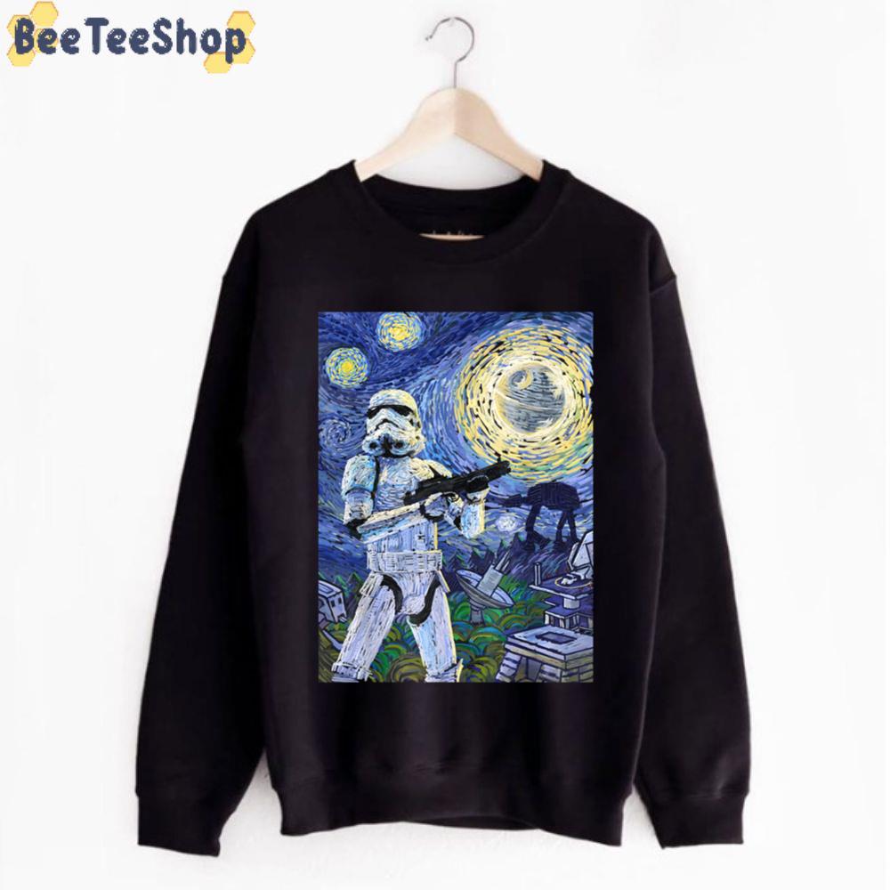 Stars Night Vincent Van Gogh Style Unisex T-Shirt Stars Night Vincent Van Gogh Style Unisex T-Shirt