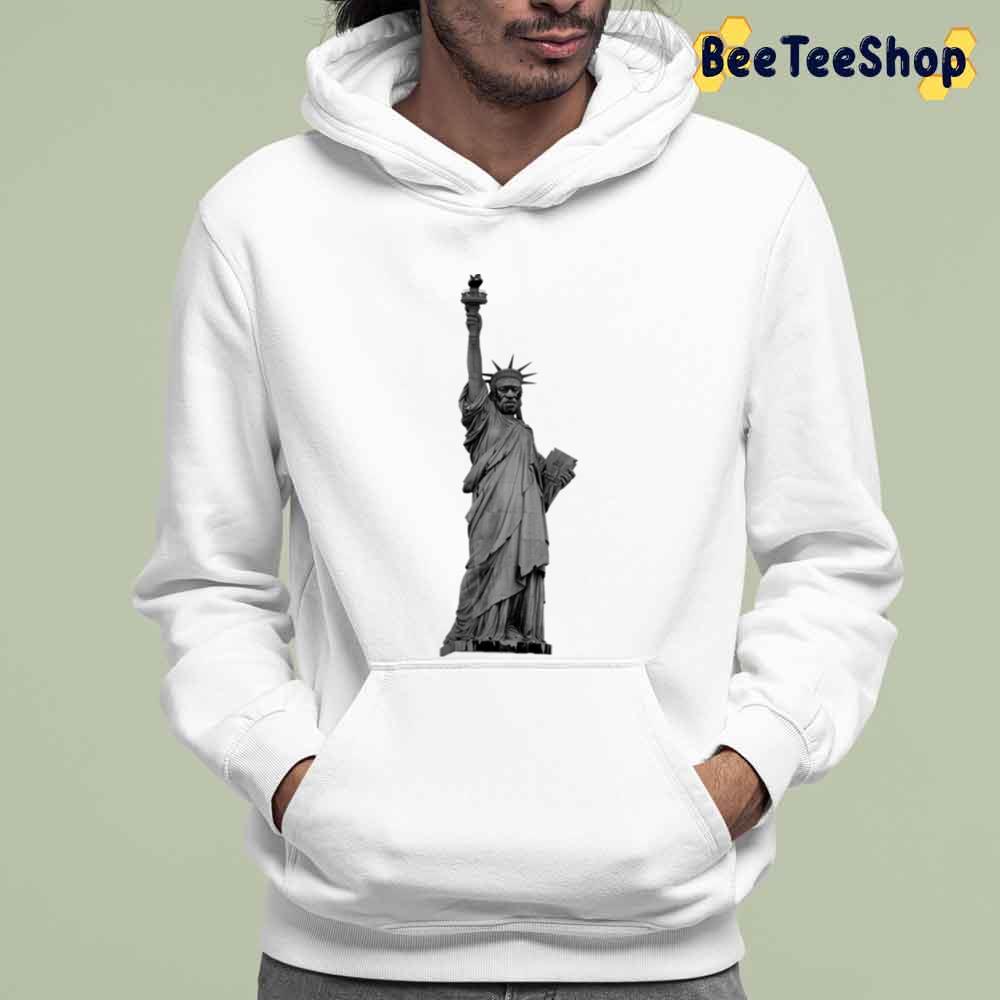 Statue Of Liberty Mix George Floyd Please I Cant Breathe Unisex T-Shirt Statue Of Liberty Mix George Floyd Please I Cant Breathe Unisex T-Shirt