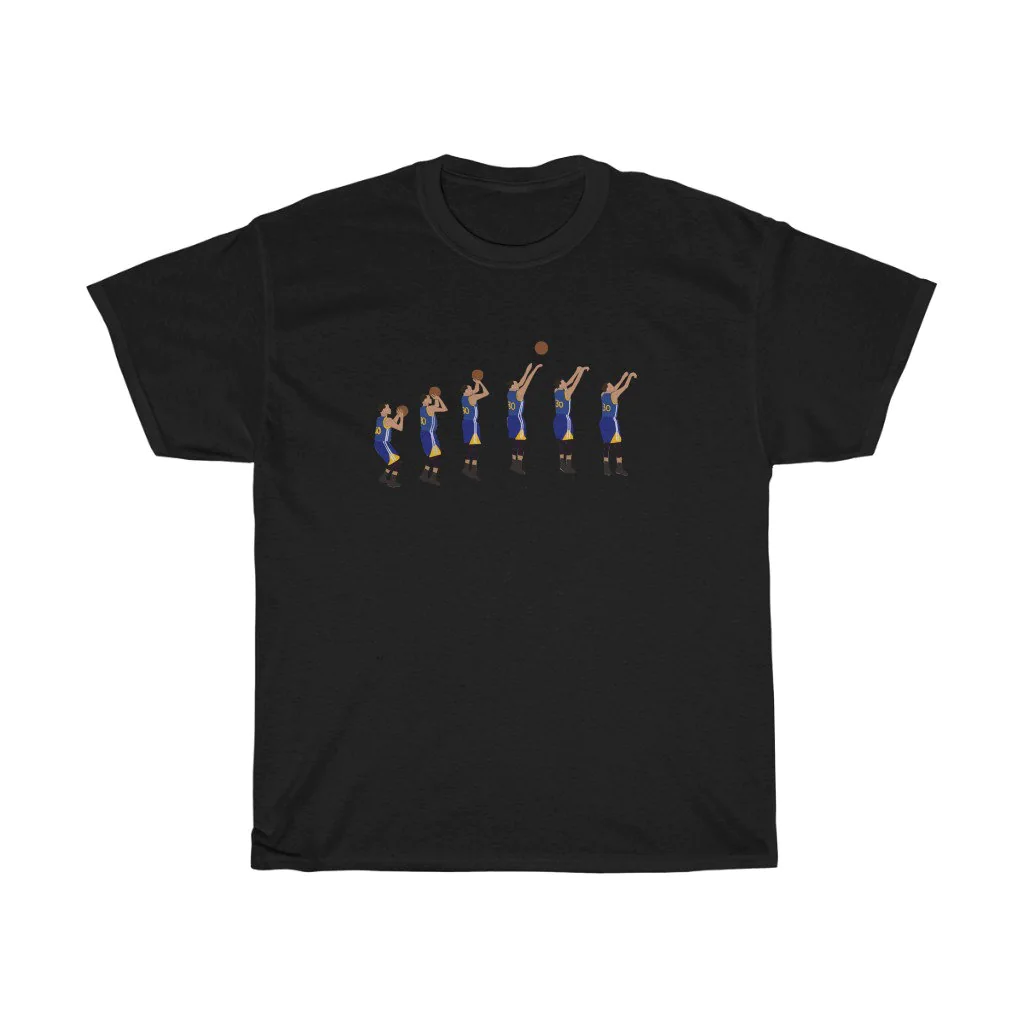 Steph Curry Playing Basketball Unisex T-Shirt Steph Curry Playing Basketball Unisex T-Shirt