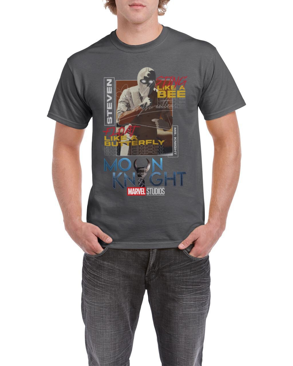 Steven Grant Sting Like A Bee Moon Knight Unisex T-Shirt Steven Grant Sting Like A Bee Moon Knight Unisex T-Shirt