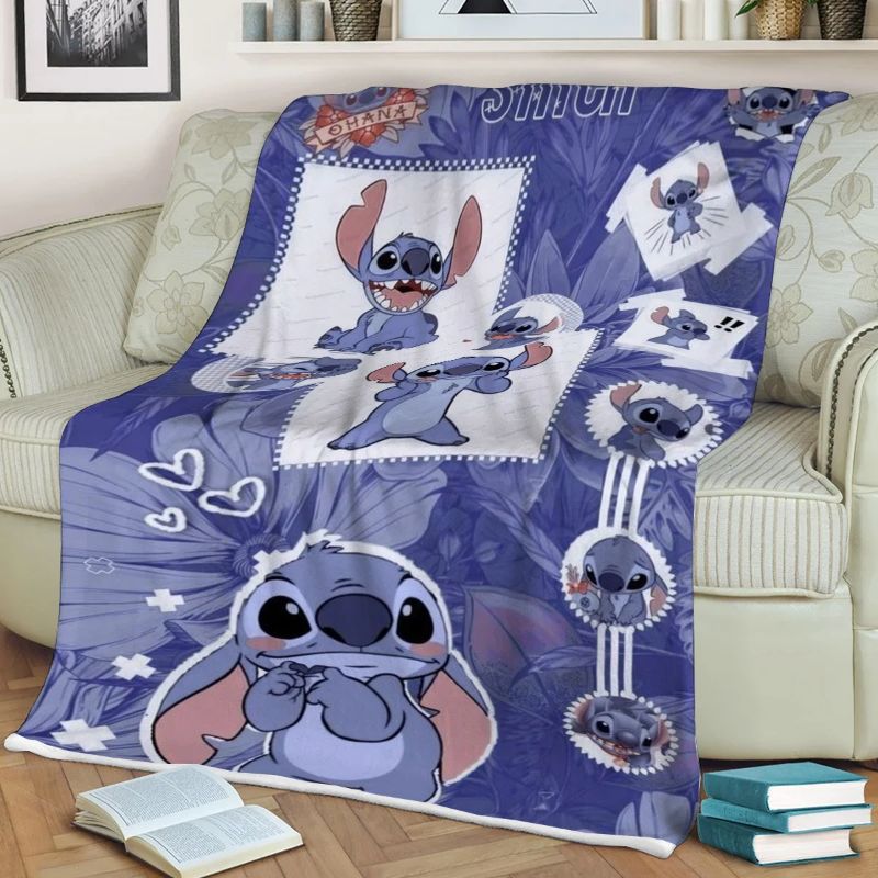 Stitch And Lilo Gift, Disney Stitch And Lilo Gift For Fan Comfy Sofa Throw Blanket Gift Stitch And Lilo Gift, Disney Stitch And Lilo Gift For Fan Comfy Sofa Throw Blanket Gift
