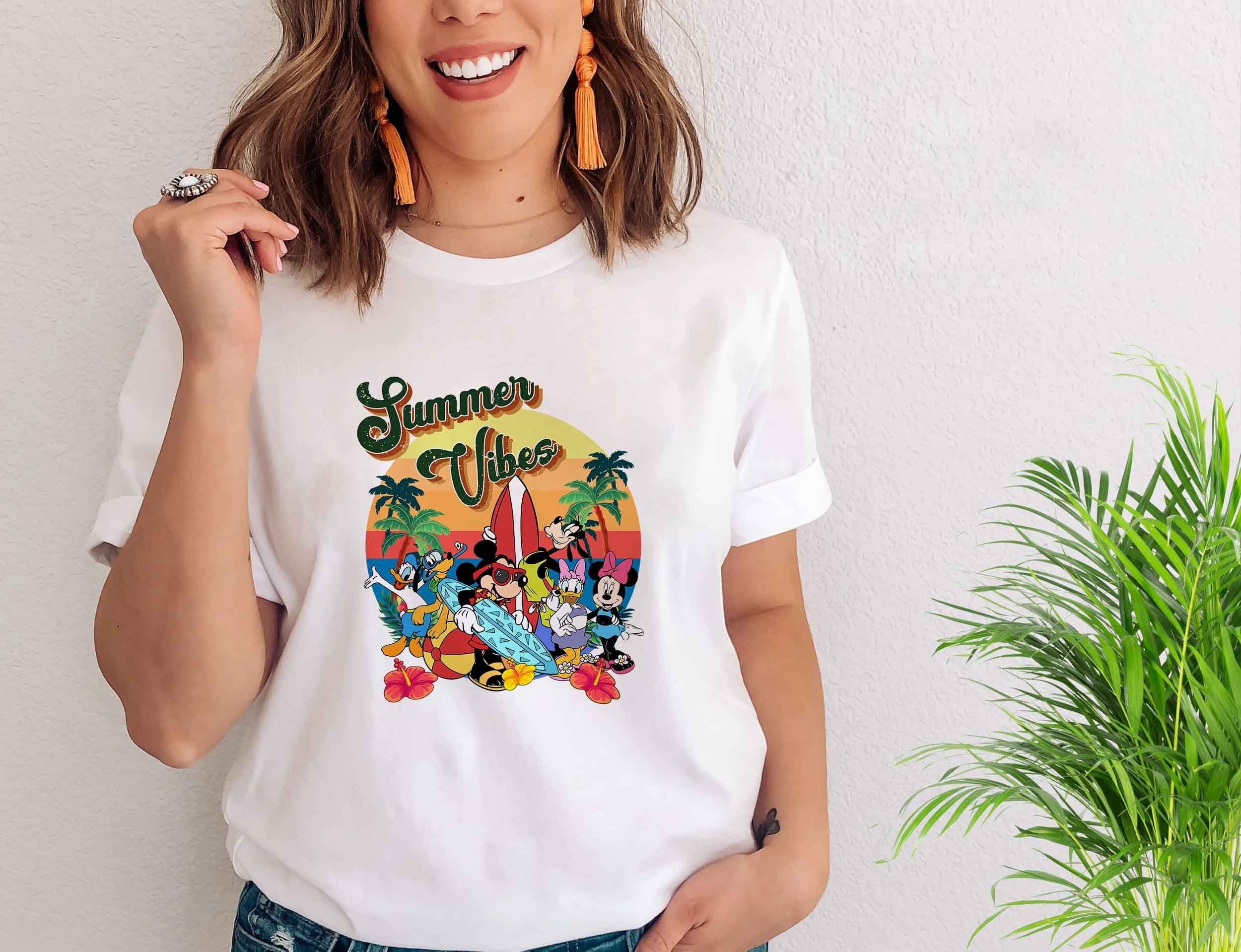 Summer Vibes Disney Unisex T-Shirt Summer Vibes Disney Unisex T-Shirt