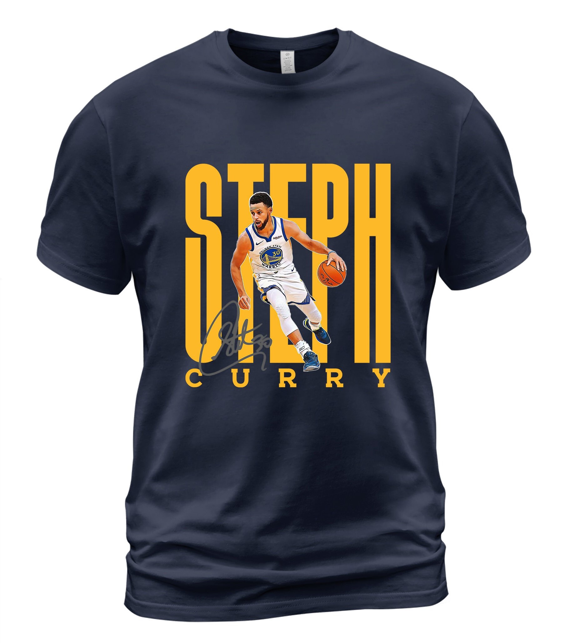Text Background Stephen Curry Golden State Basketball Unsiex T-Shirt Text Background Stephen Curry Golden State Basketball Unsiex T-Shirt