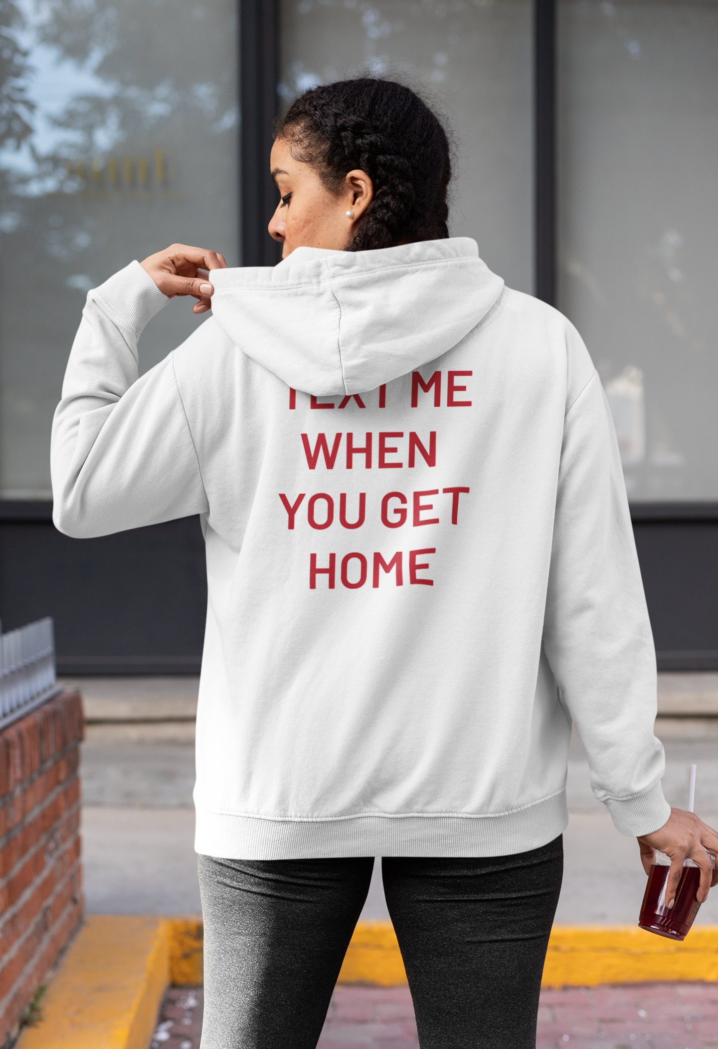 Text Me When You Get Home Pullover Unisex T-Shirt Text Me When You Get Home Pullover Unisex T-Shirt
