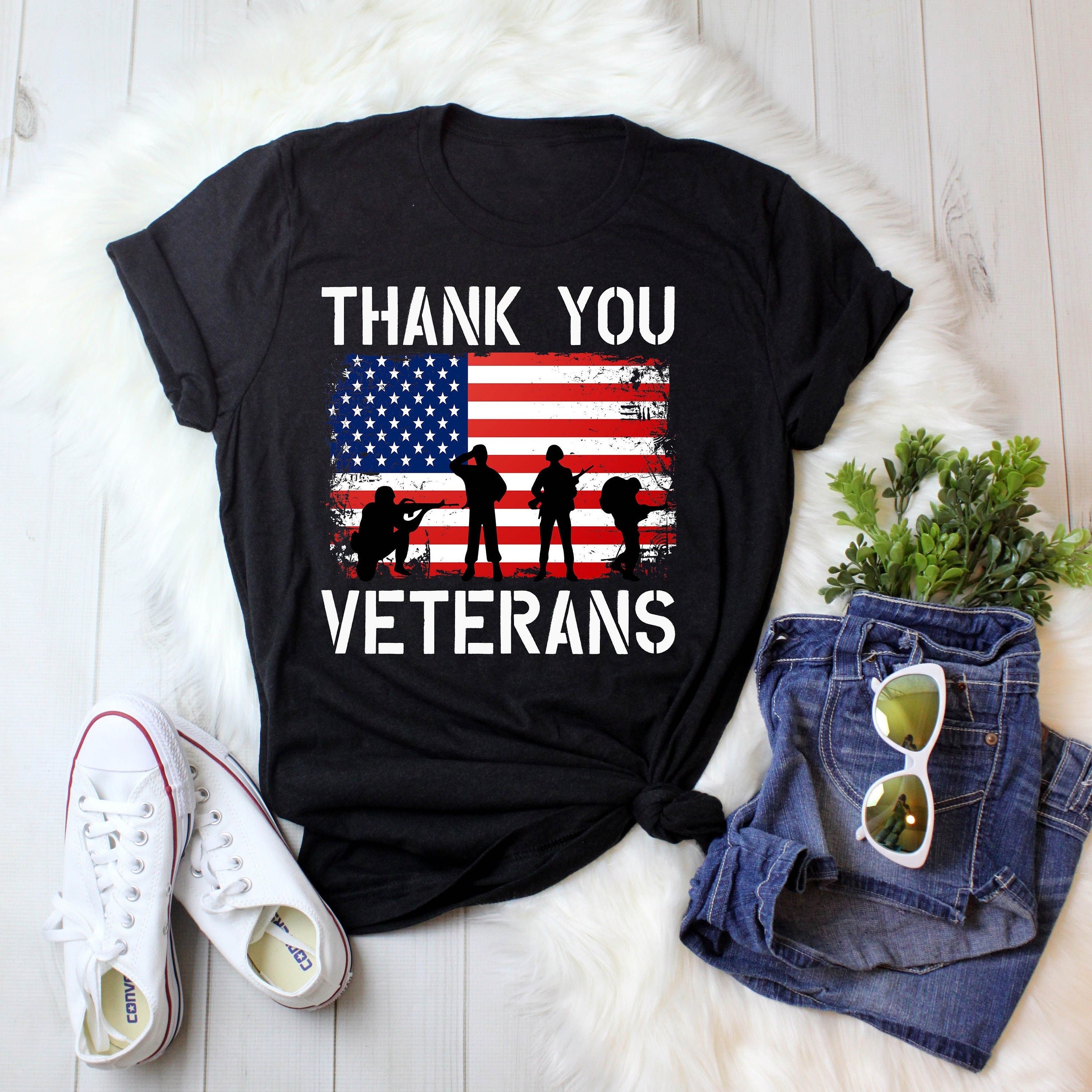 Thank You Veterans Memorial Day Unisex T-Shirt Thank You Veterans Memorial Day Unisex T-Shirt