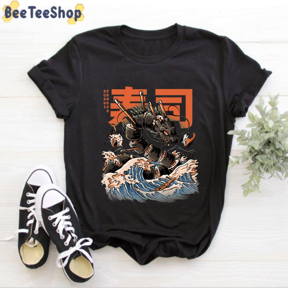 The Black Sushi Dragon Unisex T-Shirt The Black Sushi Dragon Unisex T-Shirt