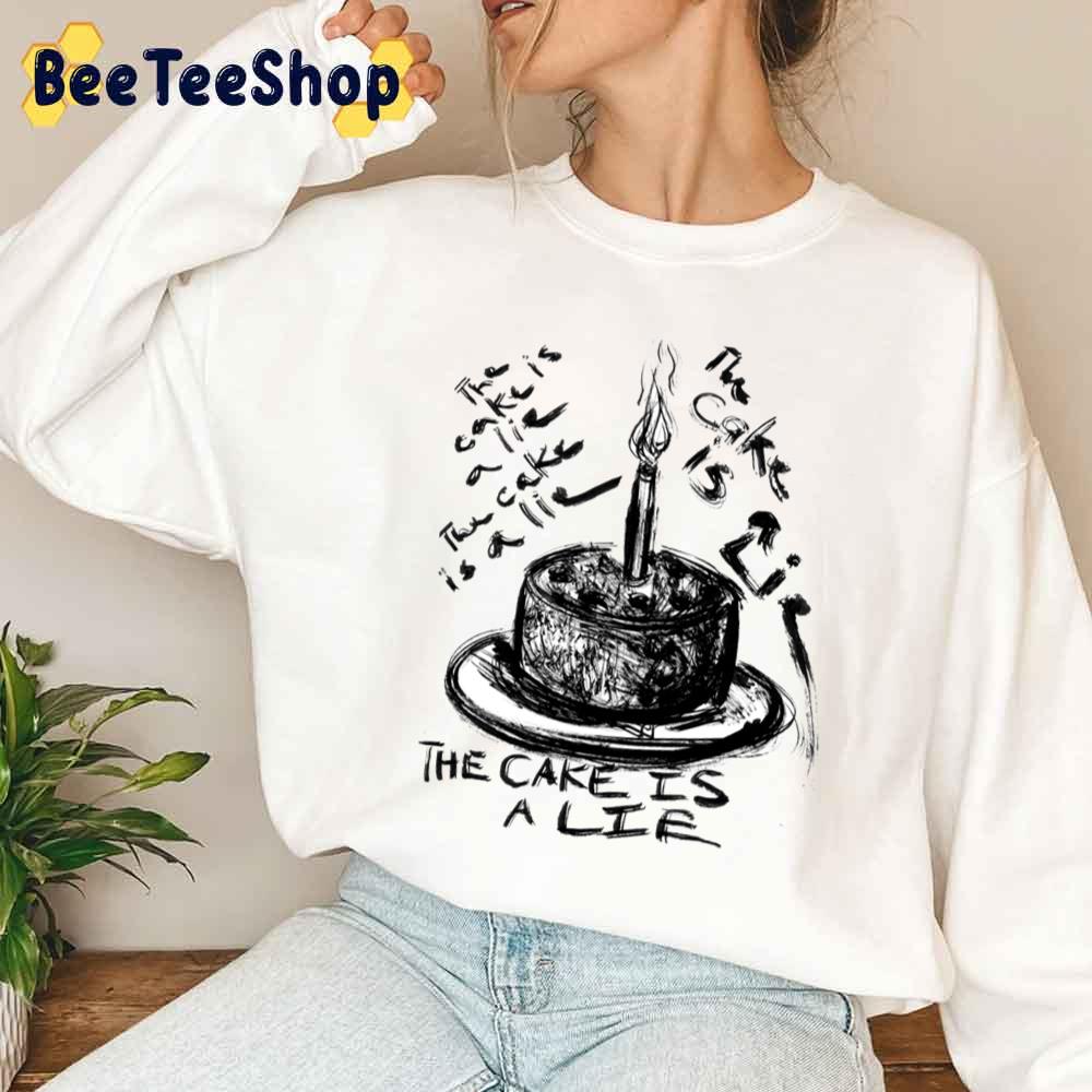 The Cake Is A Lie Unisex T-Shirt The Cake Is A Lie Unisex T-Shirt
