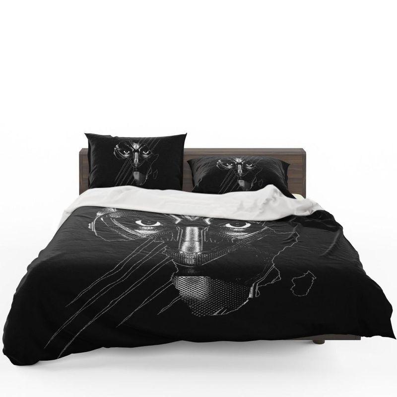 The Face Black Panther Avenger Bedding Set The Face Black Panther Avenger Bedding Set