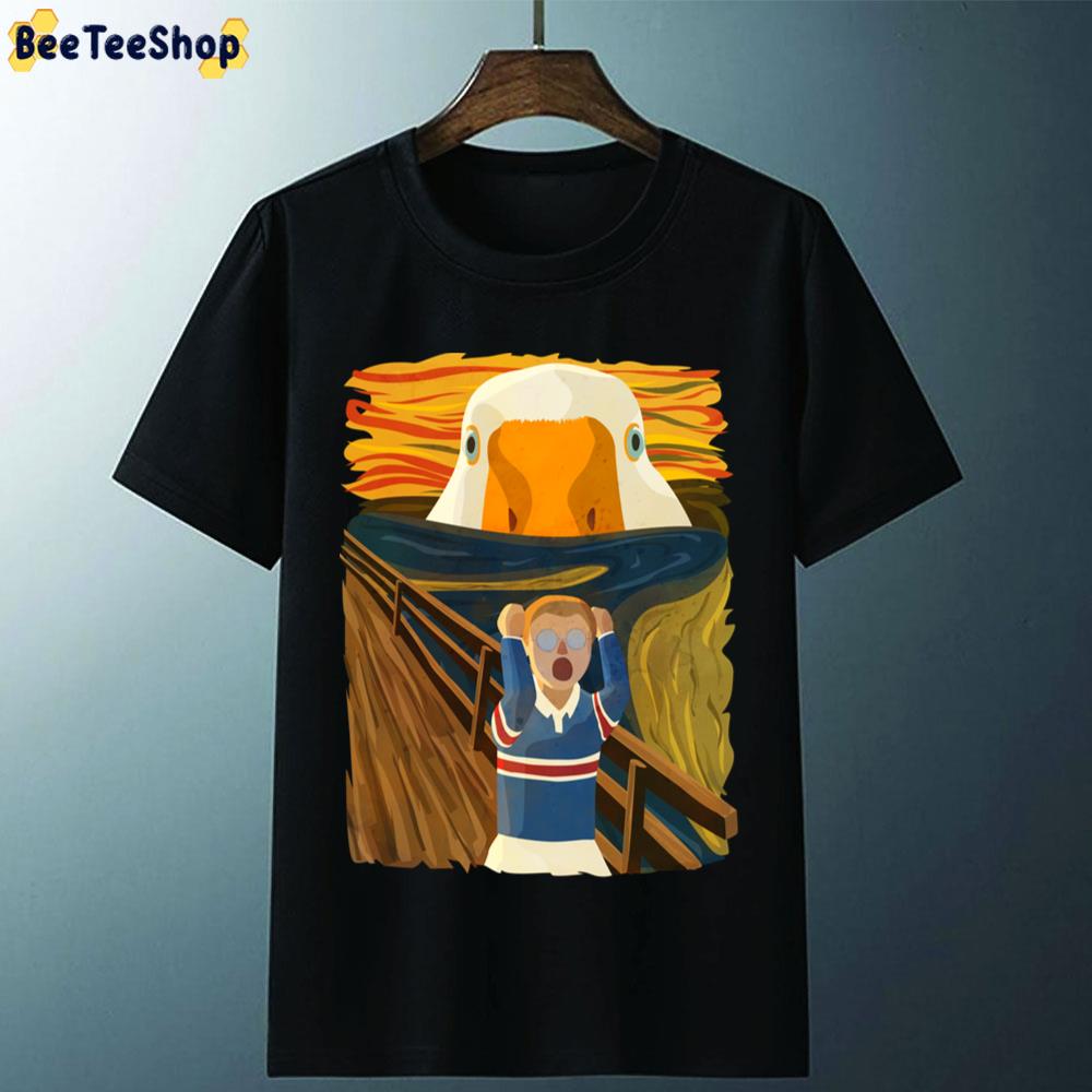 The Honk Goose The Scream Famous Painting Unisex T-Shirt The Honk Goose The Scream Famous Painting Unisex T-Shirt